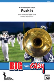 Push It Marching Band sheet music cover Thumbnail